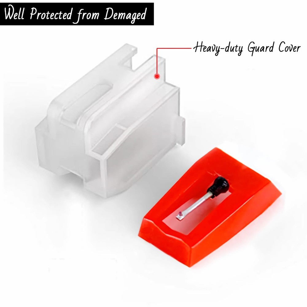 Record Player Needles, Turntable Stylus Needles Replacement for Red