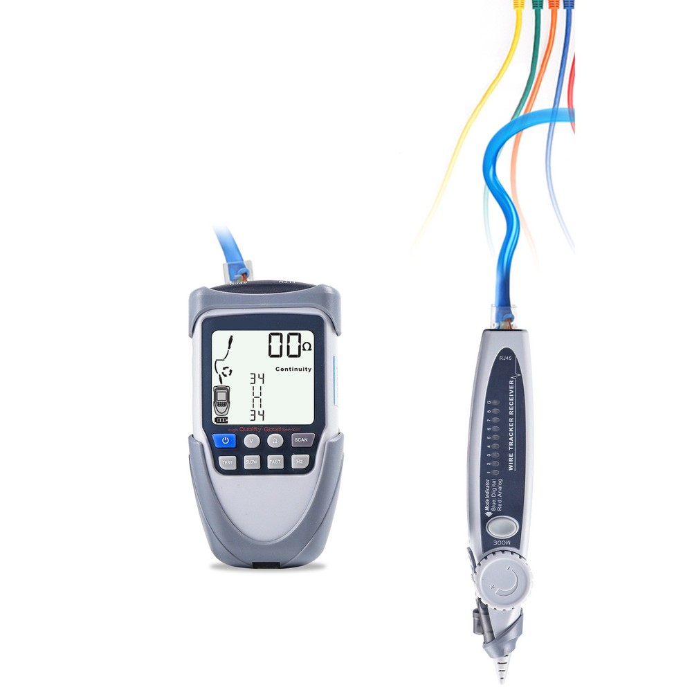 Digital Multifunction Network Cable Tester For Line Finding Applicable In Engine