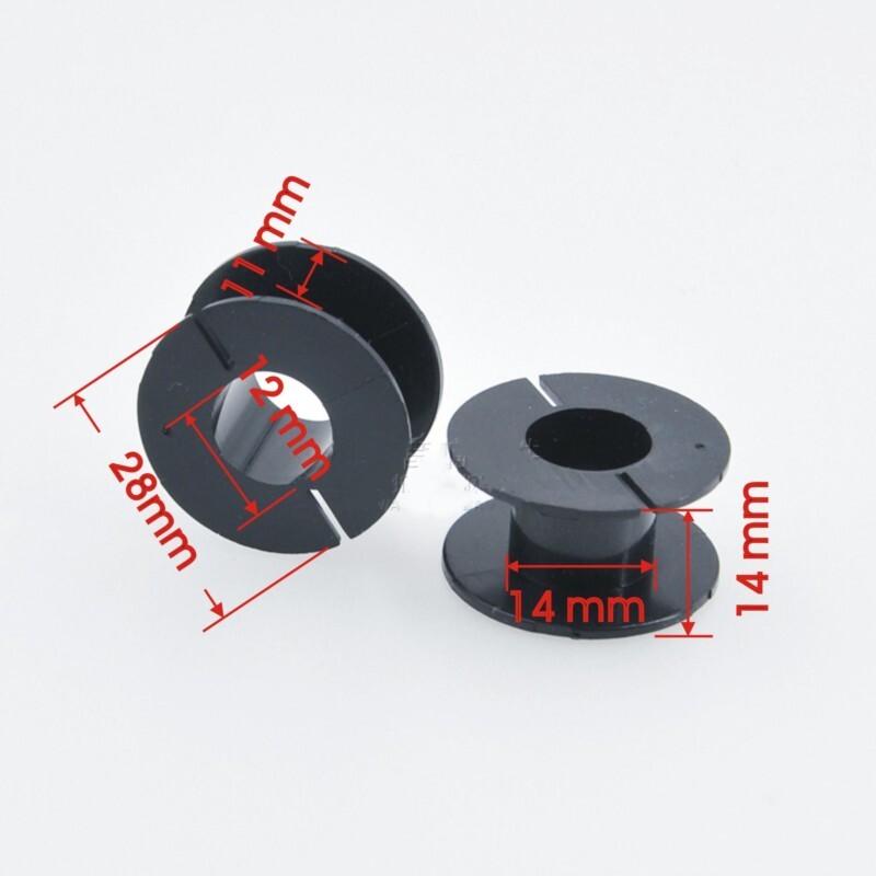 Plastic Round Bobbin Wire Coil Frame Skeleton DIY Inductor Winding Frame