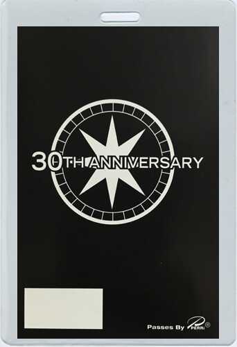 THE EAGLES 2002 30th Anniversary Laminated Backstage Pass