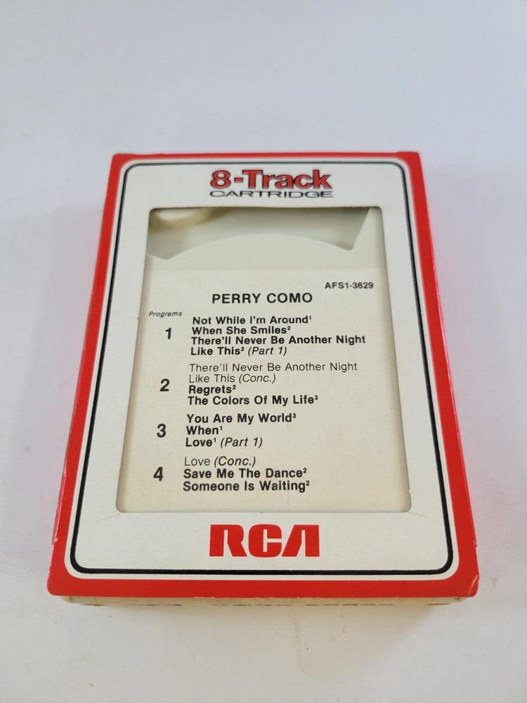 8-TRACK PERRY COMO RCA AFS1 3629