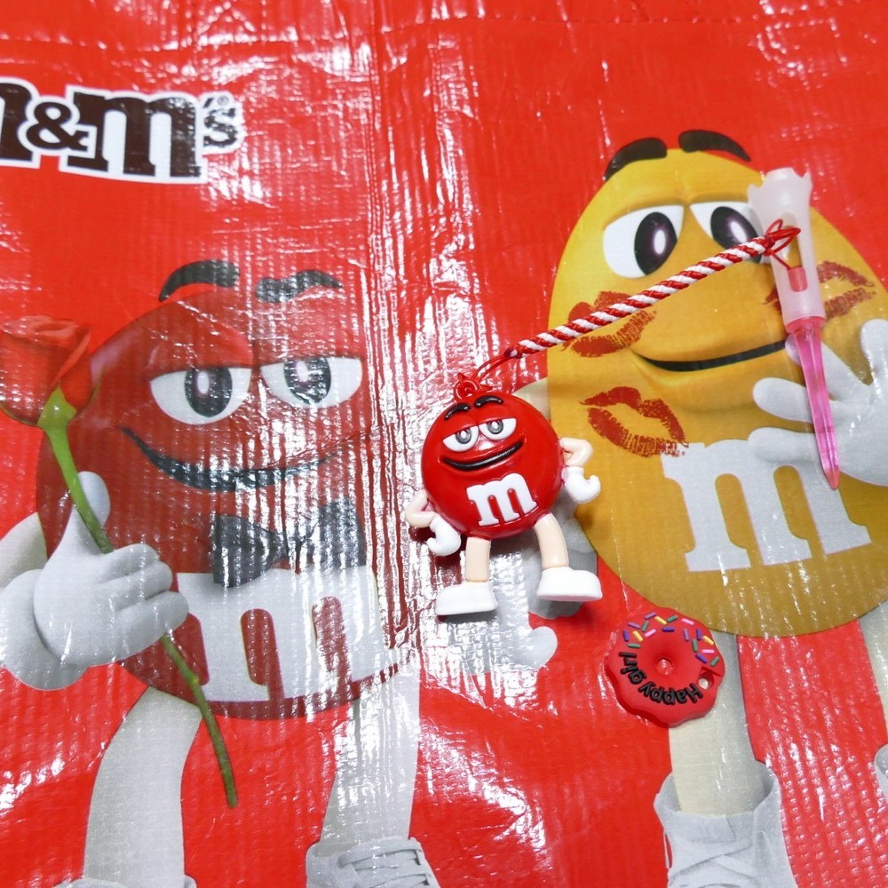 M&M Red Golf tees loss prevention hanger Ring Set Composition