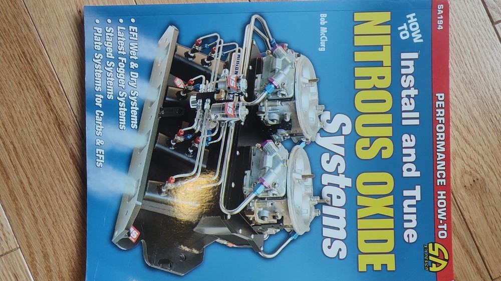 NOS nitrous oxide performance books
