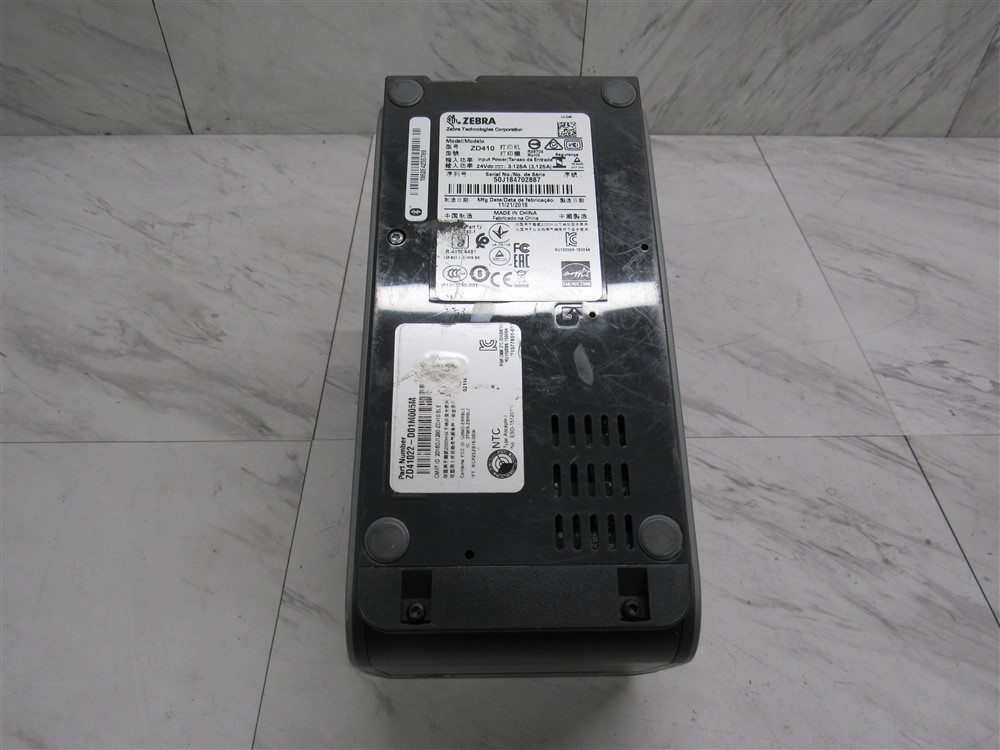 Zebra ZD410 Thermal Label Printer USB LP2824 Software