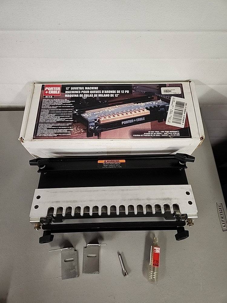 Porter Cable 4112 Dovetail Machine + 43640 Bit