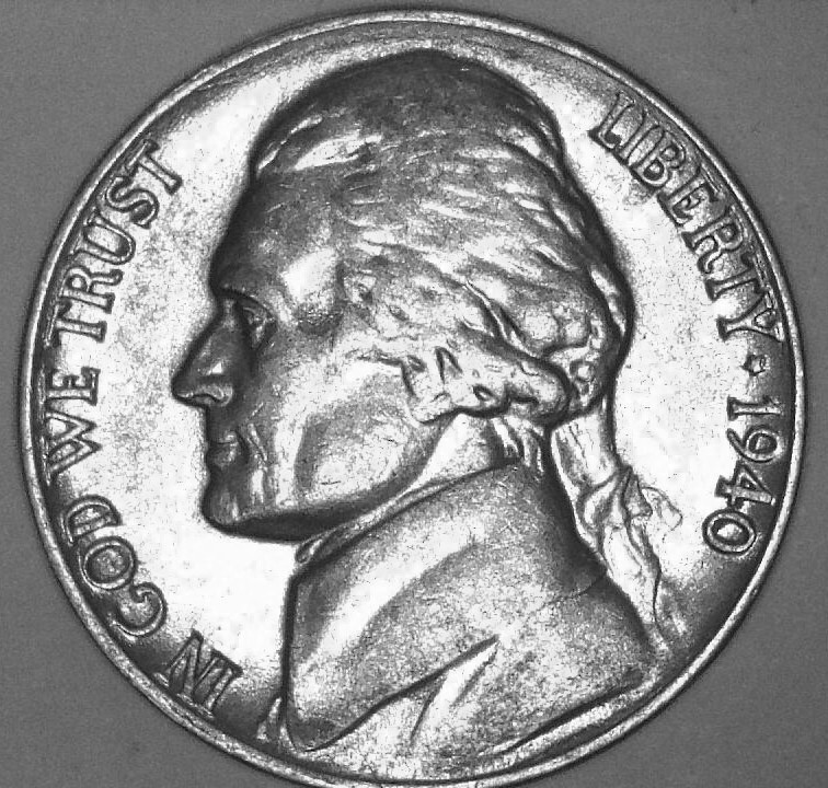 1940 Jefferson Nickel - Lightly Circulated