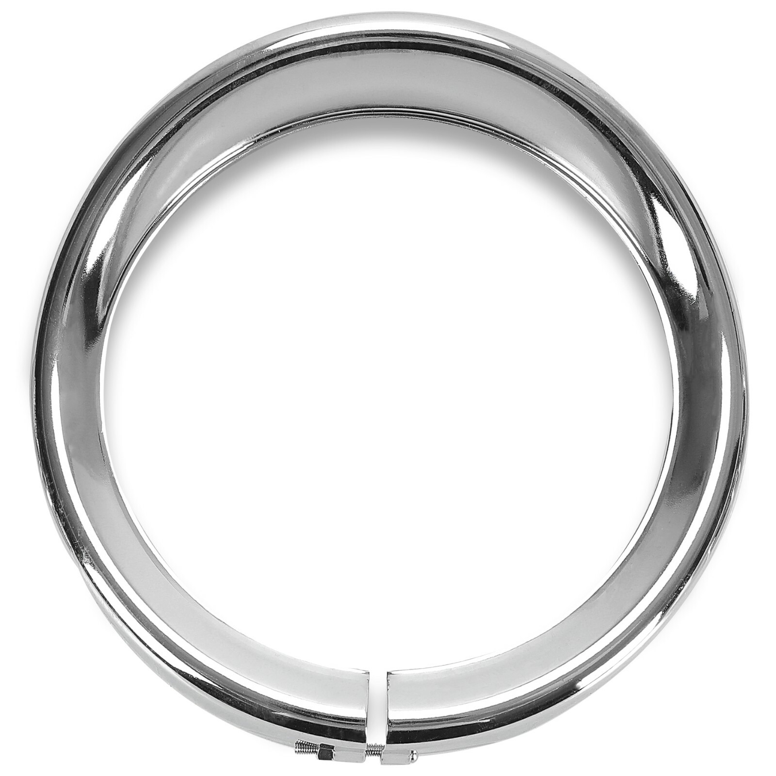 For Harley 7" Headlight Lights 4.5" Passing Fog Lamp Visor Trim Ring Bezel Cover