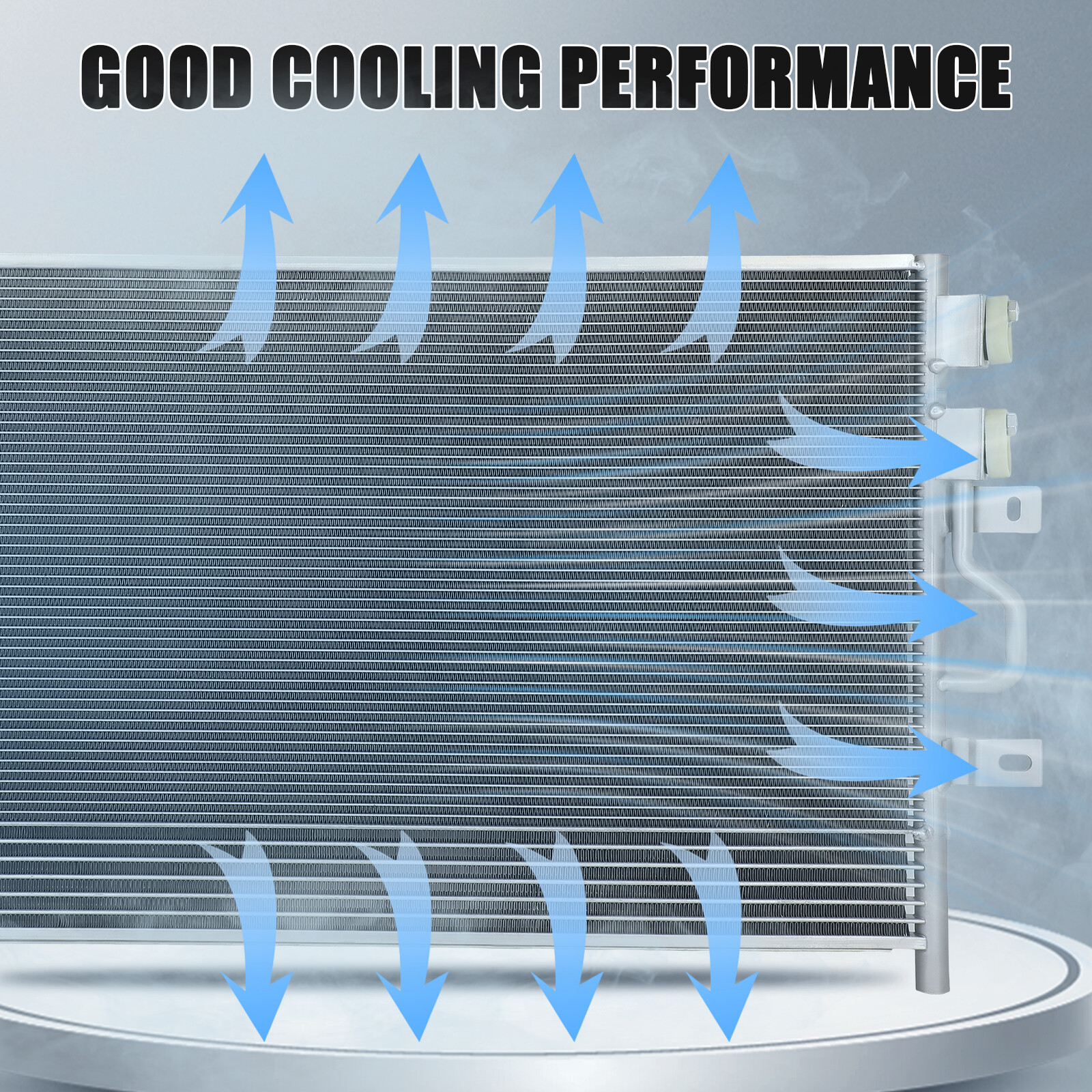 AC Air Condenser for Ford Flex Taurus Taurus X Lincoln MKS MKT Mercury Sable