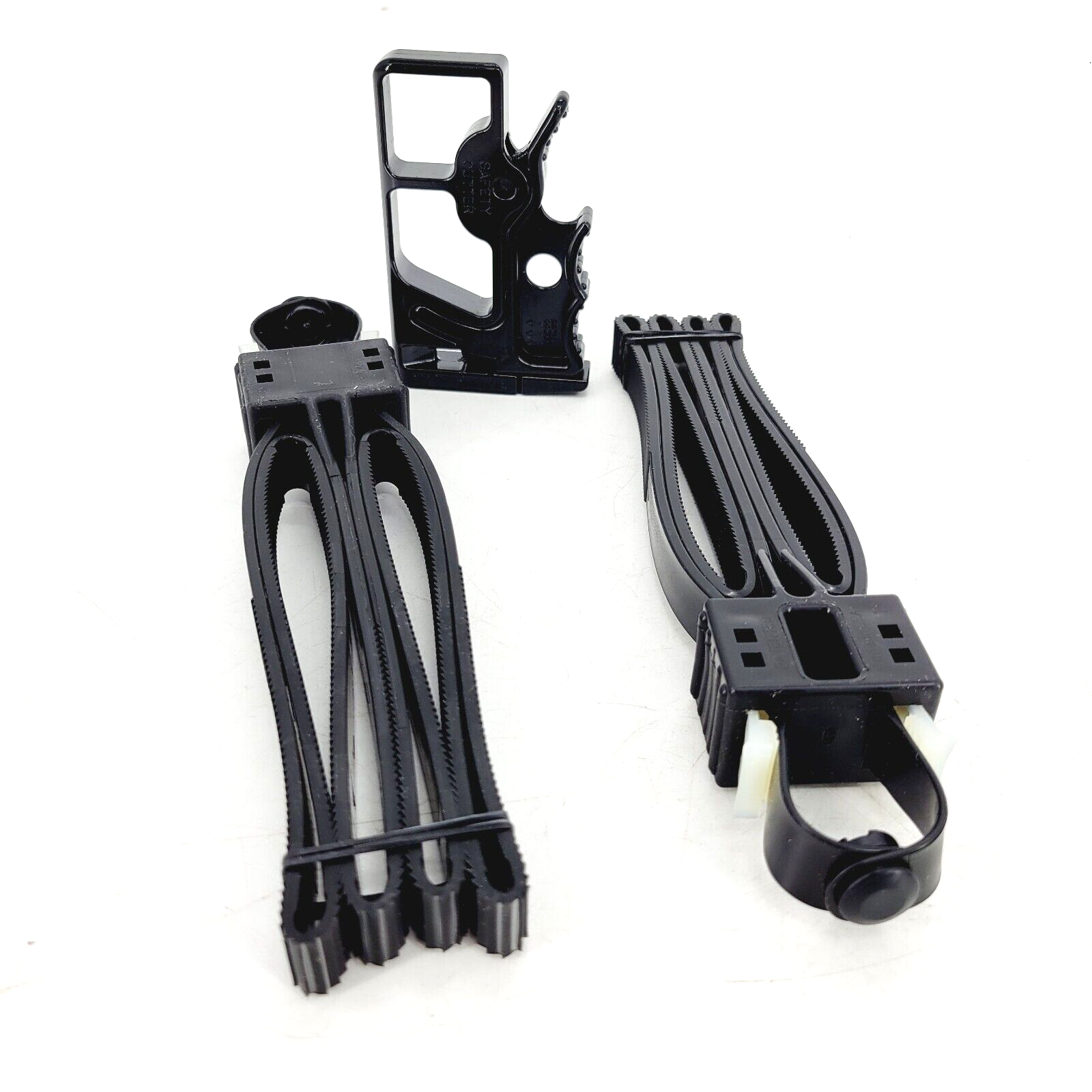 2 x Mil-Spec Cobra Cuffs Prisoner Restraints & Manodnock Safety Cutter Black