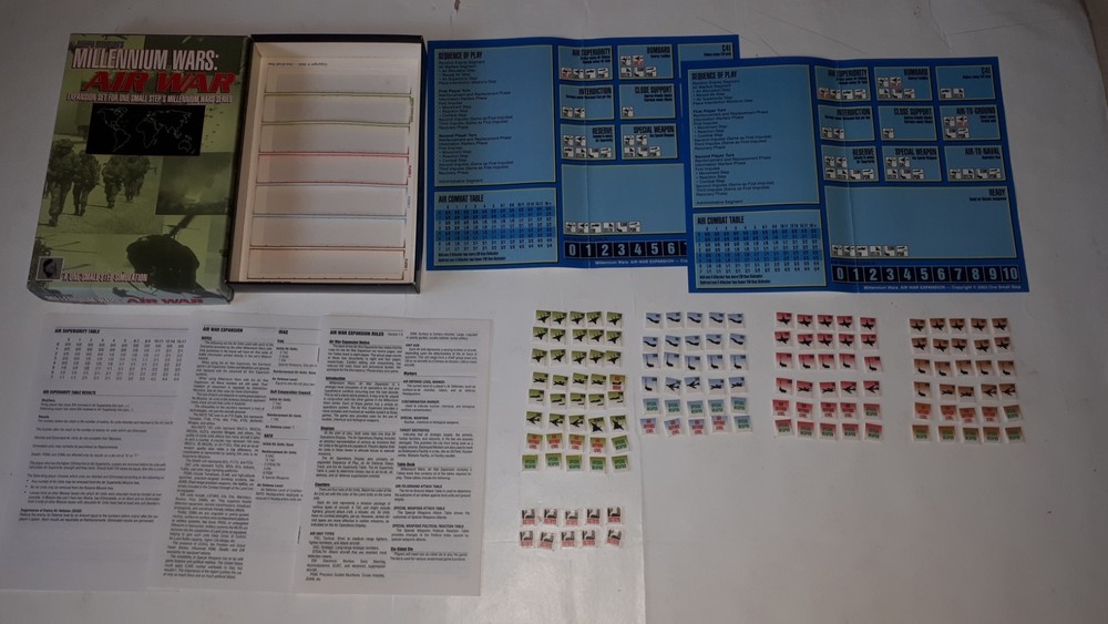 MILLENNIUM WARS AIR WAR 2003 a one small step simulation RPG GAME complete