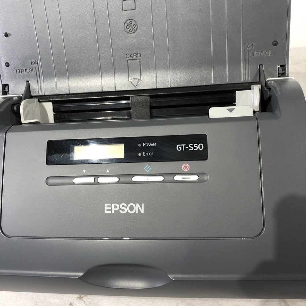 Epson WorkForce Pro GT-S50 Sheetfed Scanner with Power Adapter