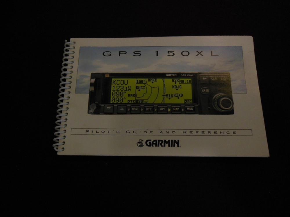 Garmin GPS 150XL Pilot's Guide