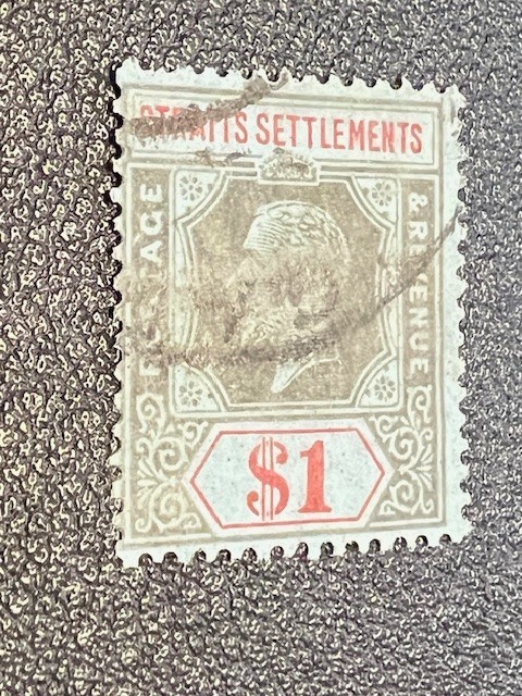 Straits Settlements stamp 165 used