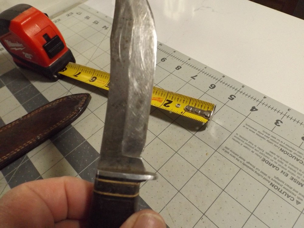 Vintage Western Boulder Fixed Blade Knife