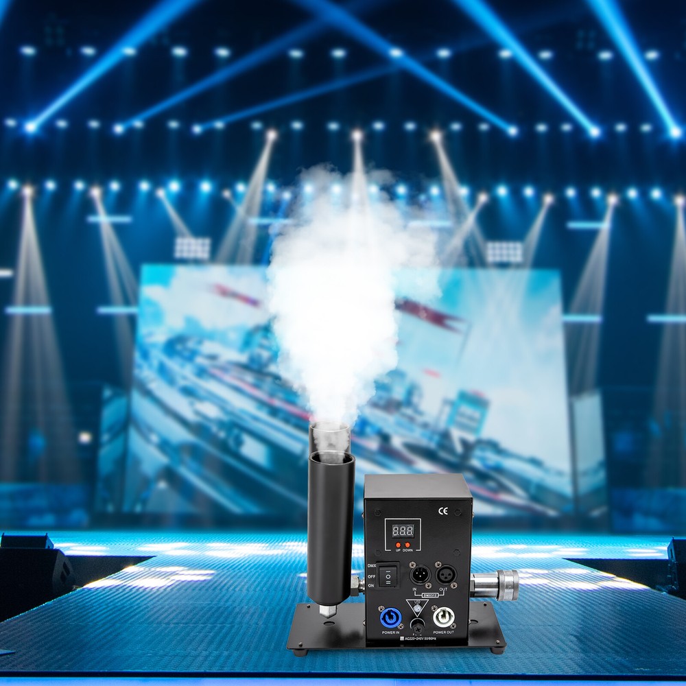 Double Head Magic Effect Co2 Jet Dmx Machine 2 Channel Gas Column Smoke Machine
