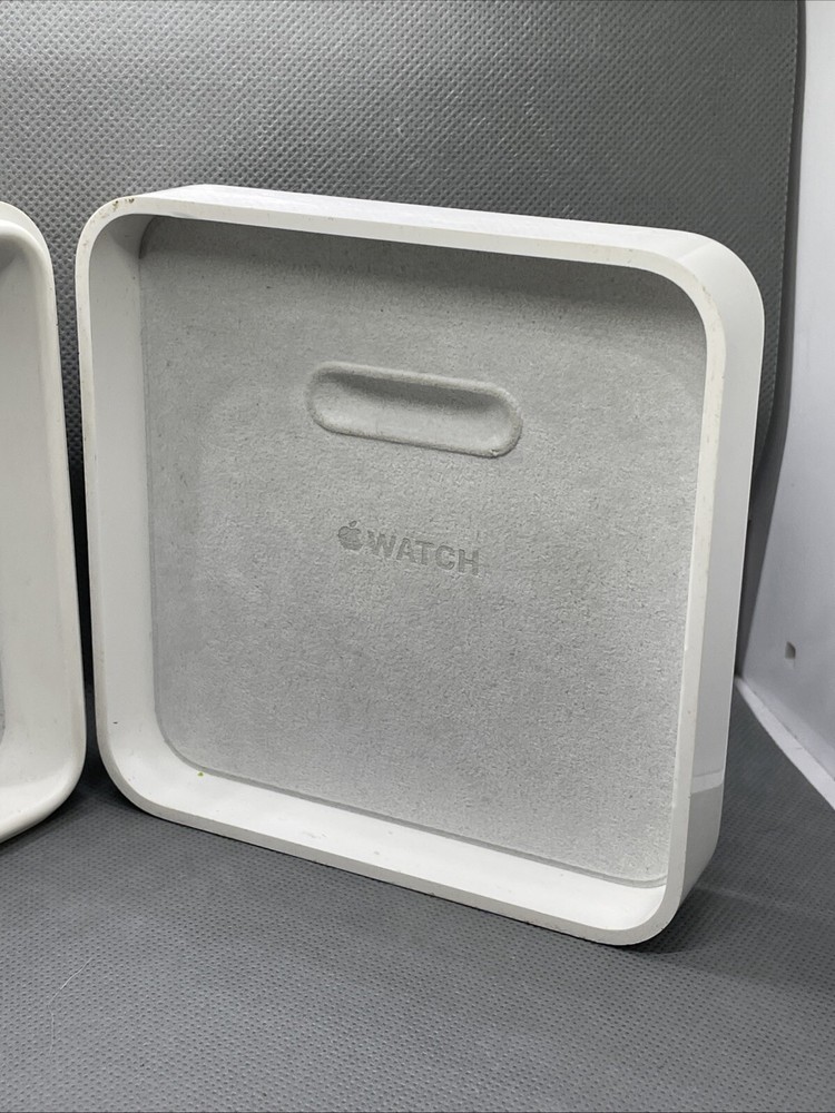 Original White Plastic BOX ONLY EMPTY For a Original Apple Watch