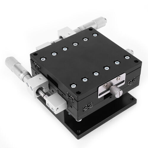 XYZ 3 Axis Manual Linear Stage Precision Slide Table Adjustable Motion Platform