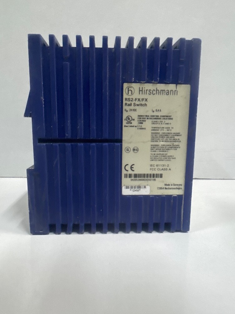 HIRSCHMANN RS2-FX/FX Rail Switch