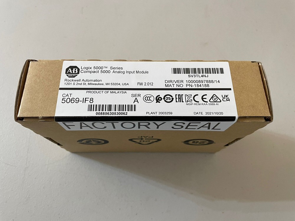 Allen Bradley 5069-IF8 Compact 5000 Analog Input Module  5069IF8 In Box