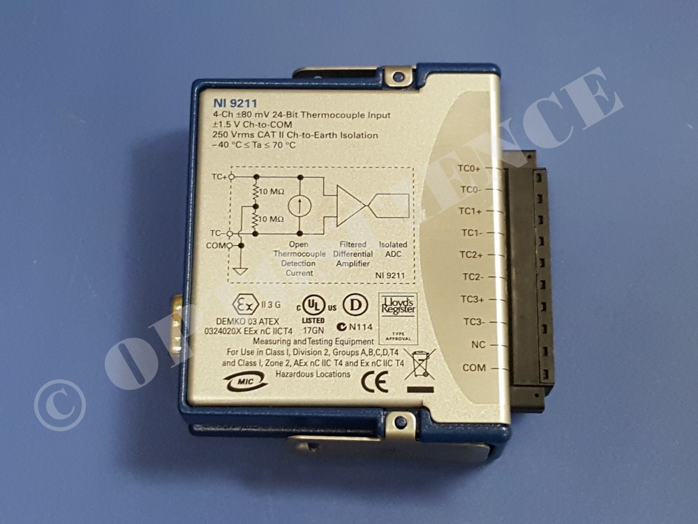 National Instruments NI 9211 cDAQ Temperature / Thermocouple Input Module