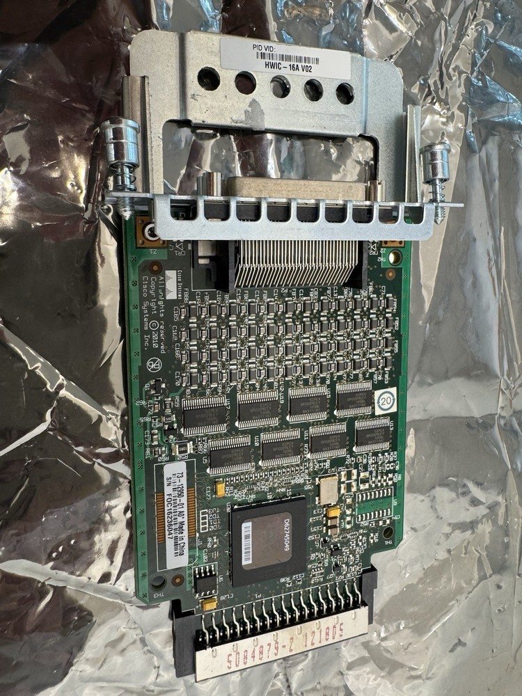Cisco HWIC-16A 16 Port Asynchronous High Speed WAN Interface Router Card