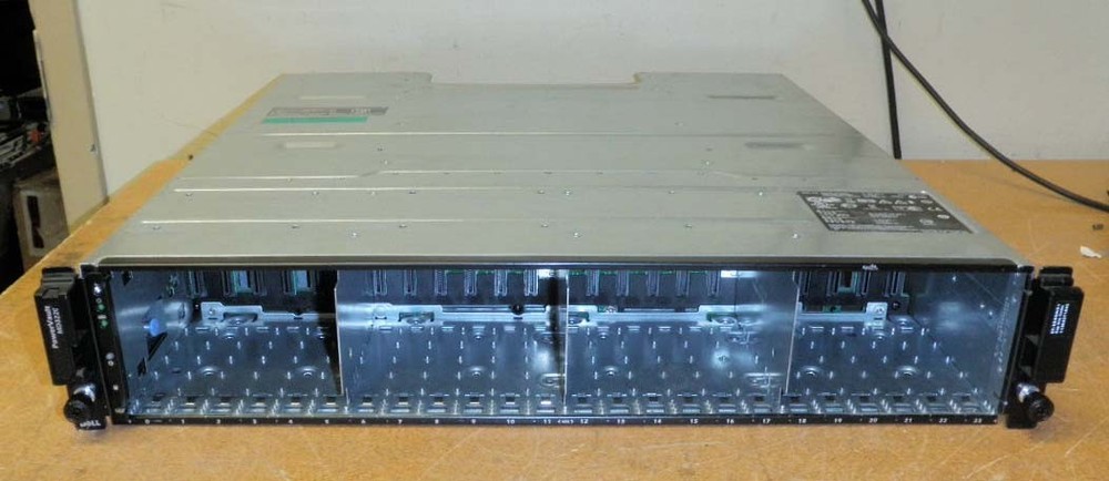 Dell Powervault MD3220-DAS Dual Controller SAS Disk Array-2x 6Gb HBA-Rails