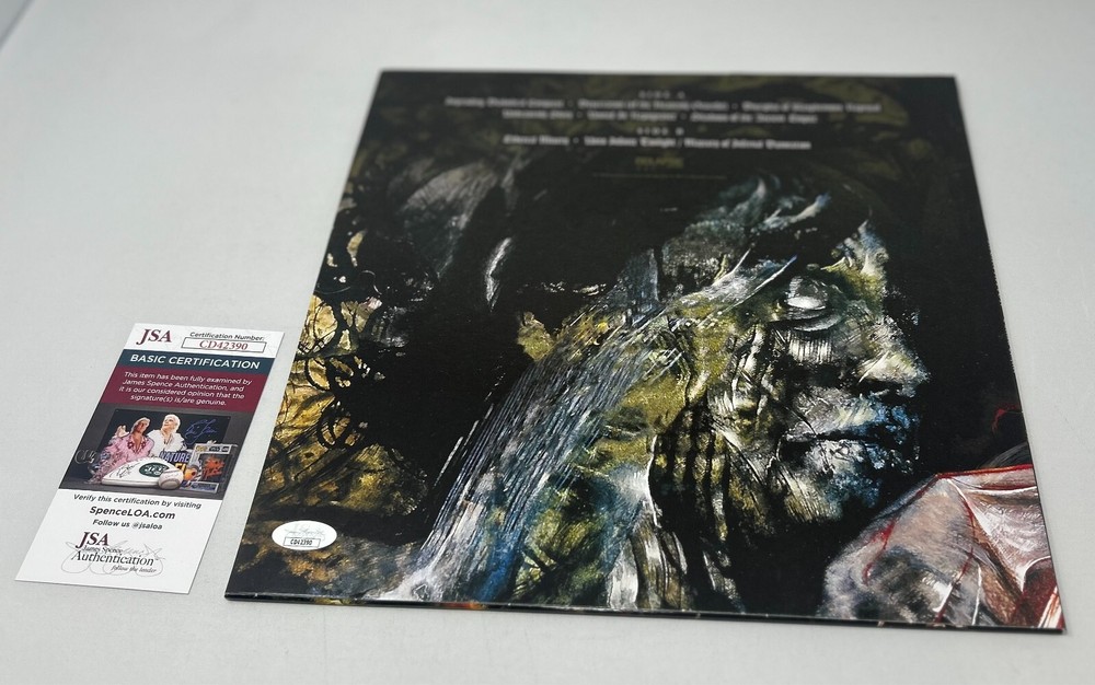 John McEntee signed Incantation Diabolical Conquest Album JSA COA