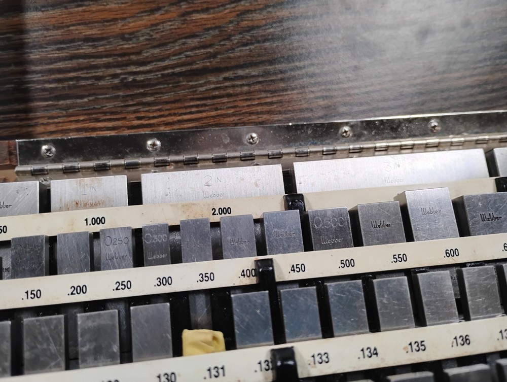 Starrett Webber 78 Piece Precision Gage Block Set