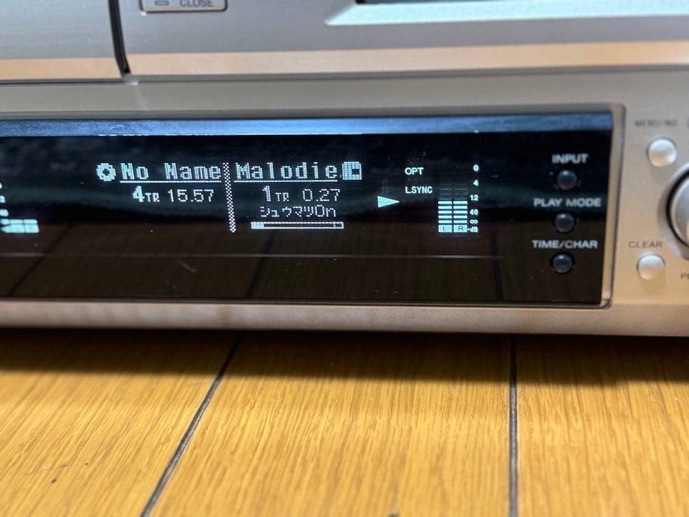 Sony MXD-D2 CD MD Recorder Deck Tested Clean Japan
