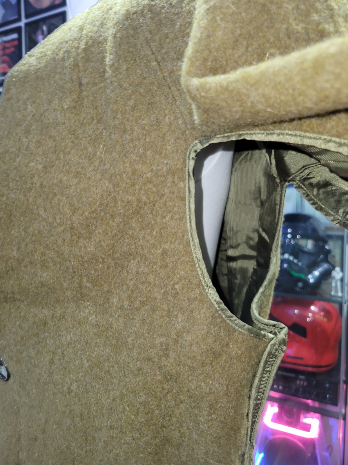 VINTAGE US Army WOOL LINER for TRENCH COAT OVERCOAT MEDIUM LONG