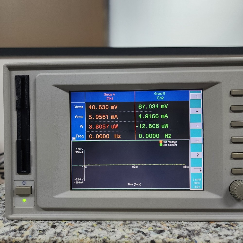 Voltech PM6000 Universal Power Analyzer Calibrated