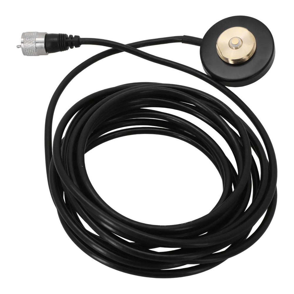 Convenient NMO Magnet Mount Base for UHF NMO Antennas 5M Cable Easy Setup