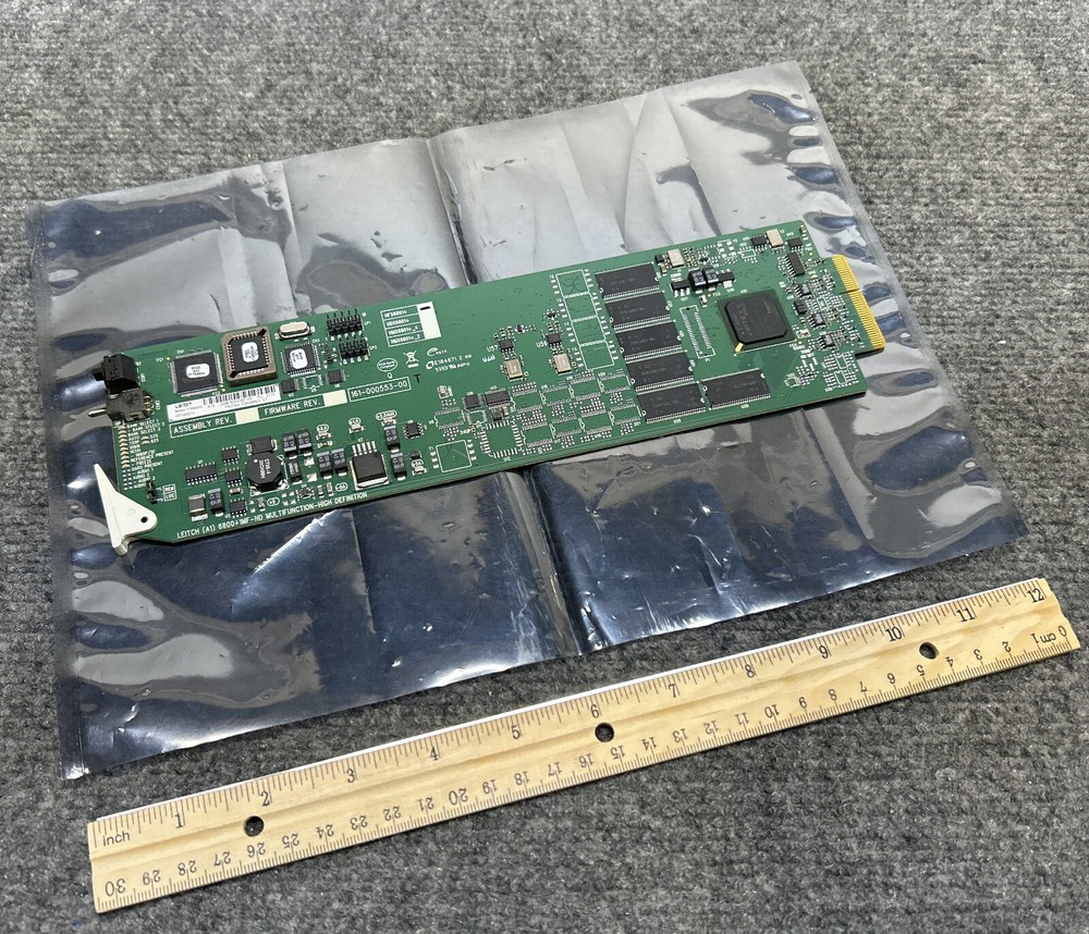 Harris HFS6801+ Auto-sensing HD/SD-SDI Video Frame Synchronizer/Processor