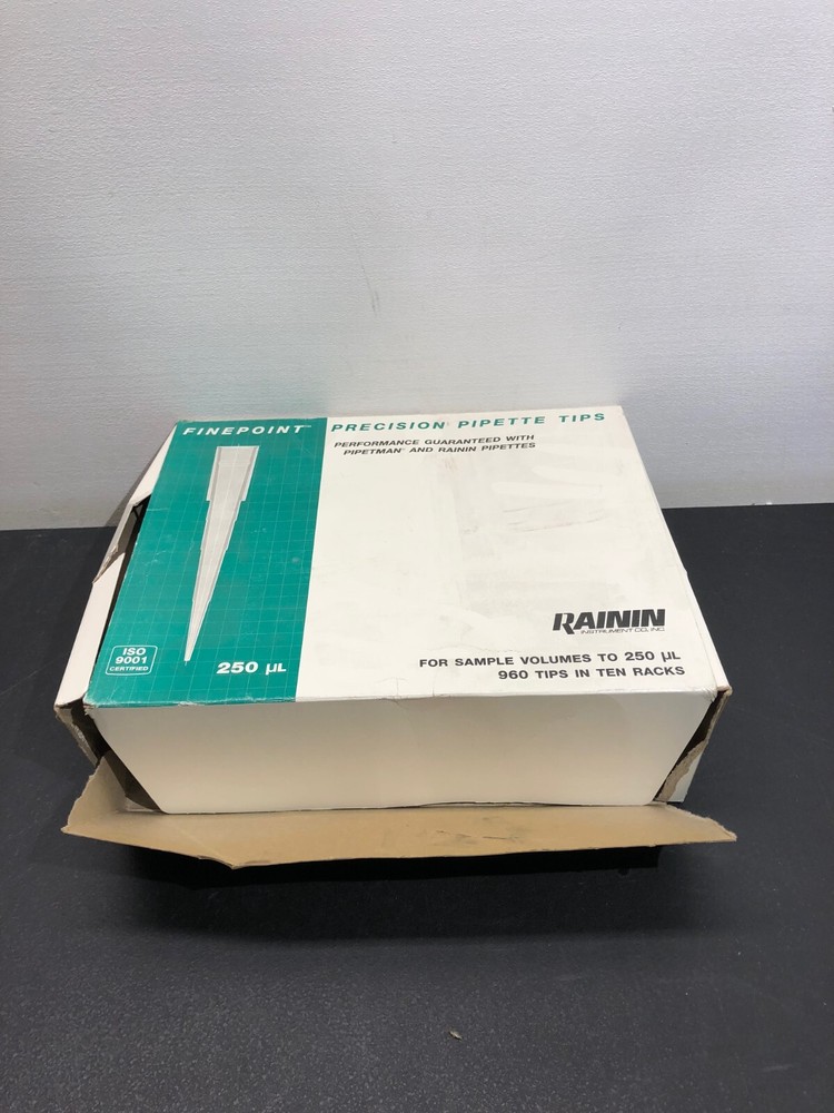 Rainin 250uL Finepoint Precision Pipette Tips FilterPro RT-96F4