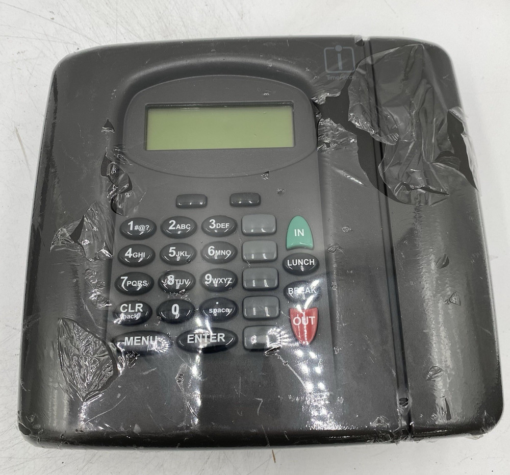 iSolved IQ 550 TIME CL9OCK / NO POWER ADAPTER