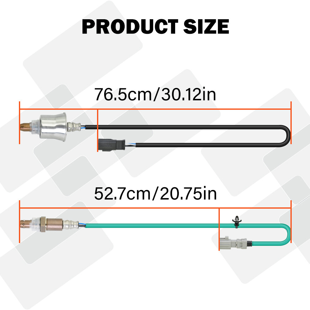 2Pcs 234-9307 234-9304 Up&Downstream Oxygen O2 Sensor For Toyota Camry 2018 2.5L