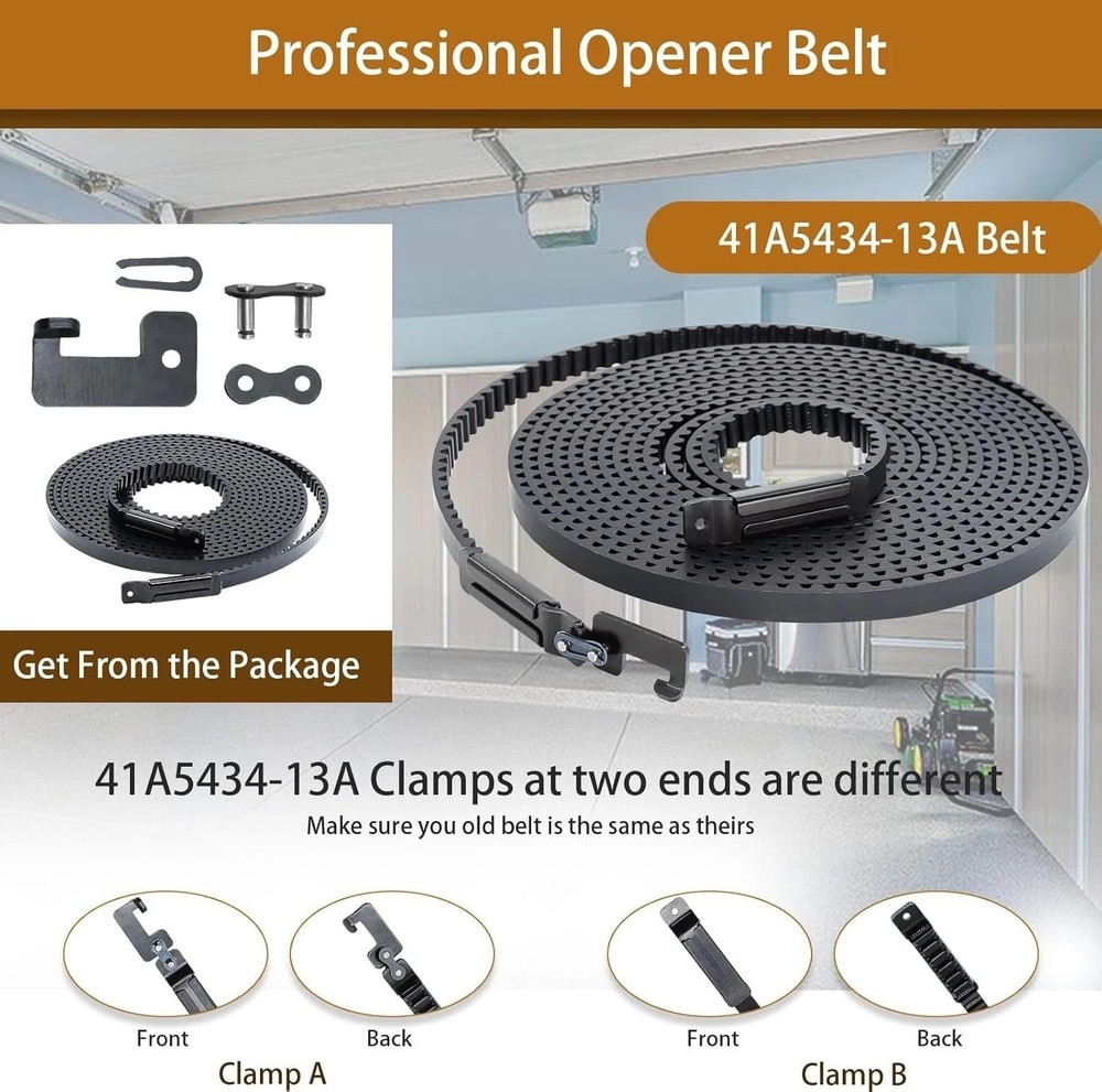 Quiet Drive Belt Replacement for LiftMaster/Chamberlain