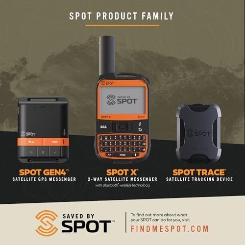 Spot Trace Satellite GPS Tracker w/DC Cable Globalstar Subscription