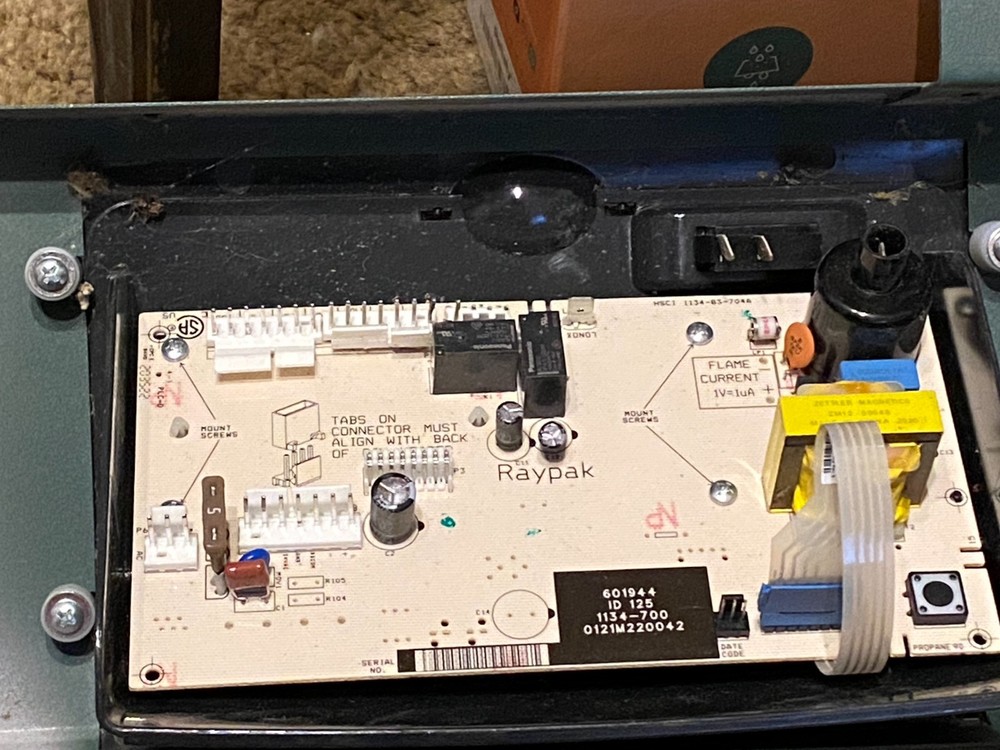 RayPak 2100 Heater Control Consol