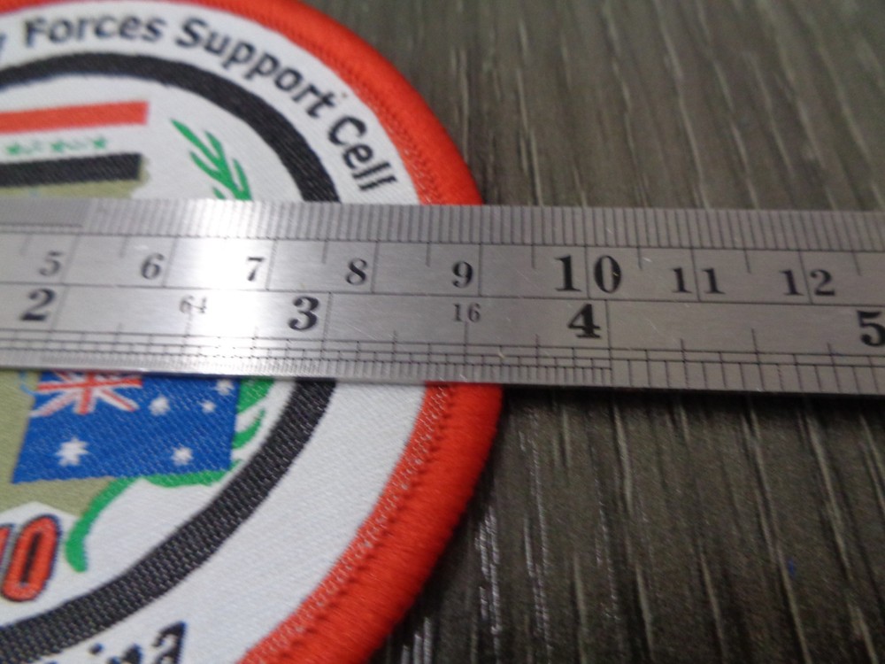 IRAQ SECURITY FORCES SUPPORT CELL PATCH Authentic Original Military