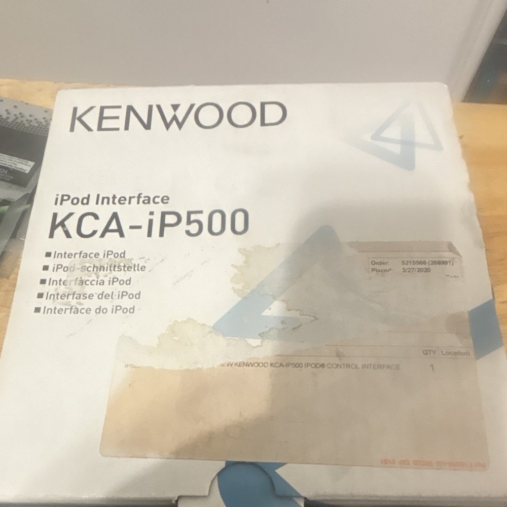 Kenwood KCA-iP500 iPod/iPhone Adapter Interface for Car Audio