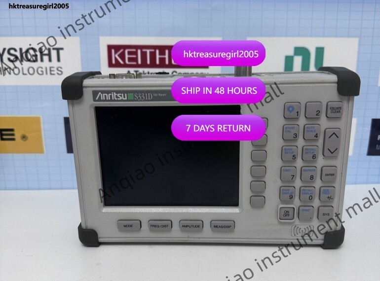 S331D Anritsu 25MHz~4GHz Site Master Cable and antenna analyzer