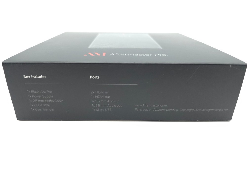 AFTERMASTER - Audio Remastering Device Improves TV Sound
