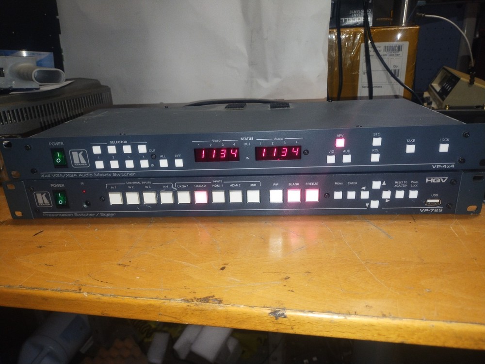 Kramer Electric VP-729 9-Input Presentation Switcher / Scaler