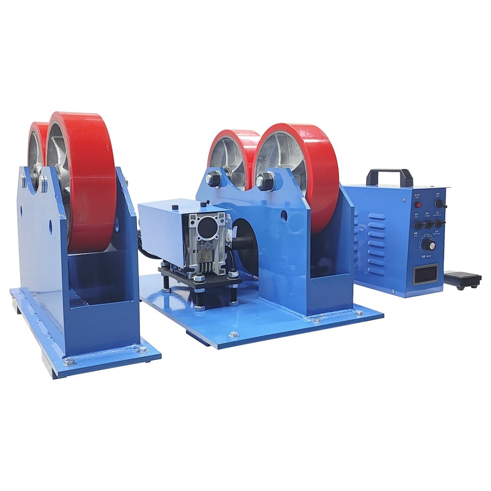 110V 2000KG/4400 lbs Digital Display Welding Roller Rack Welding Roller Bracket