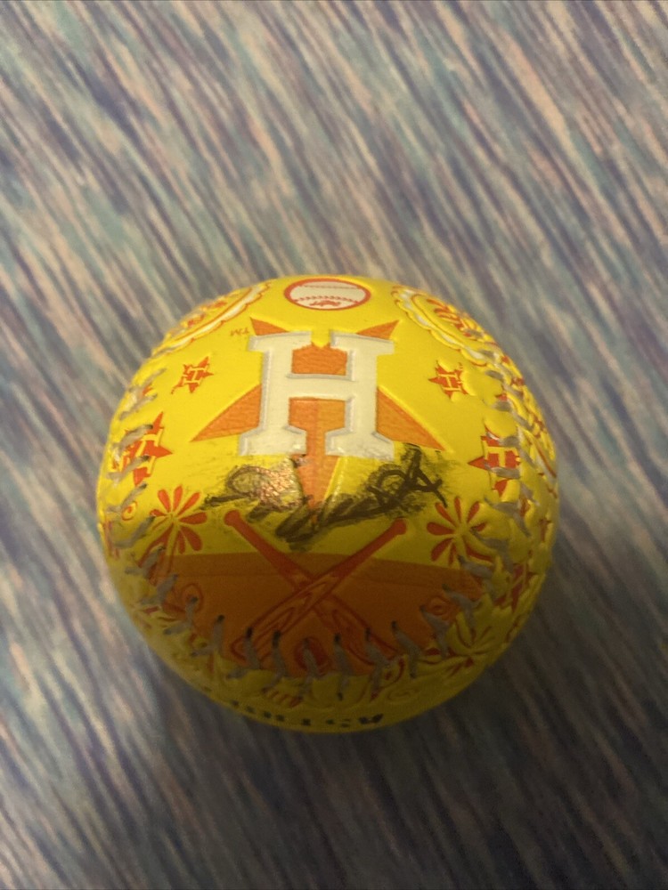 houston astros signed baseball