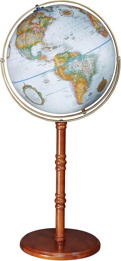 Edinburgh II Floor Standing World Globe