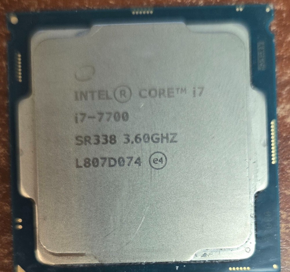 Intel Core i7-7700 3.60GHz LGA1151 SR338 Processor
