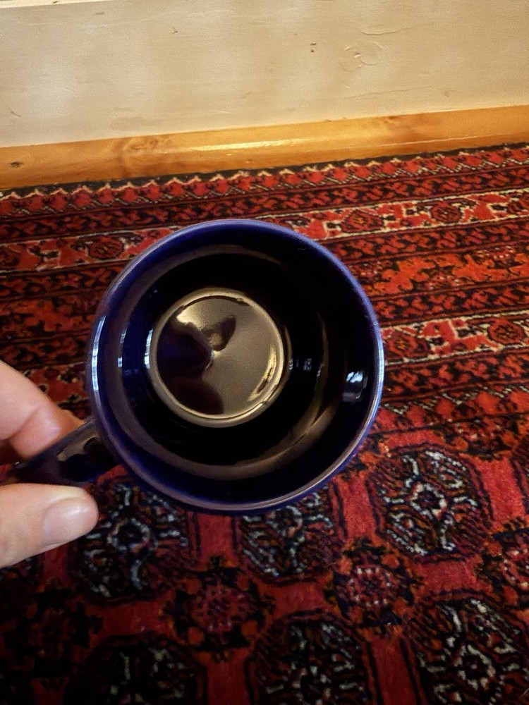 USS Constitution Blue Coffee Mug