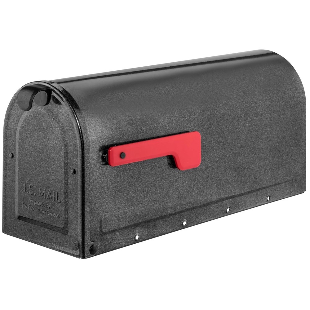 Galvanized Steel Post Mount Mailbox